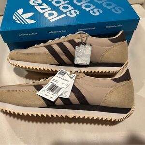 Adidas x Oasis Liam Gallagher Achille SPZL Spezial Beige Khaki Size Mens US 11